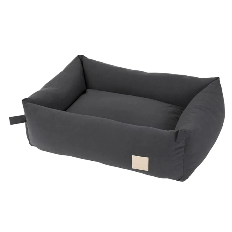 [15% OFF] Fuzzyard Life Premium Cotton Slate Grey Lounge Dog Bed (3 Sizes)