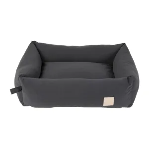 [15% OFF] Fuzzyard Life Premium Cotton Slate Grey Lounge Dog Bed (3 Sizes)