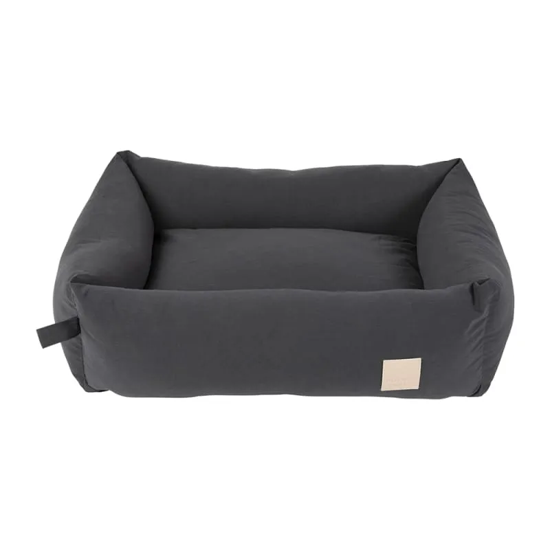 [15% OFF] Fuzzyard Life Premium Cotton Slate Grey Lounge Dog Bed (3 Sizes)