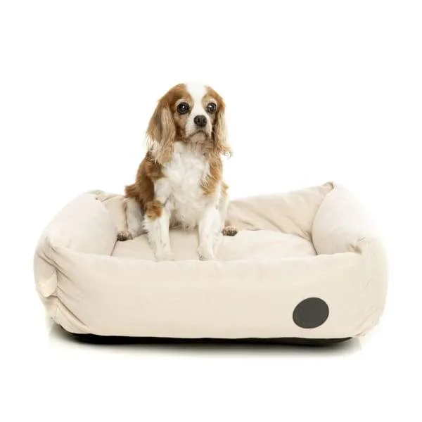 [15% OFF] Fuzzyard The Lounge Almond Cream Dog Bed (3 Sizes)