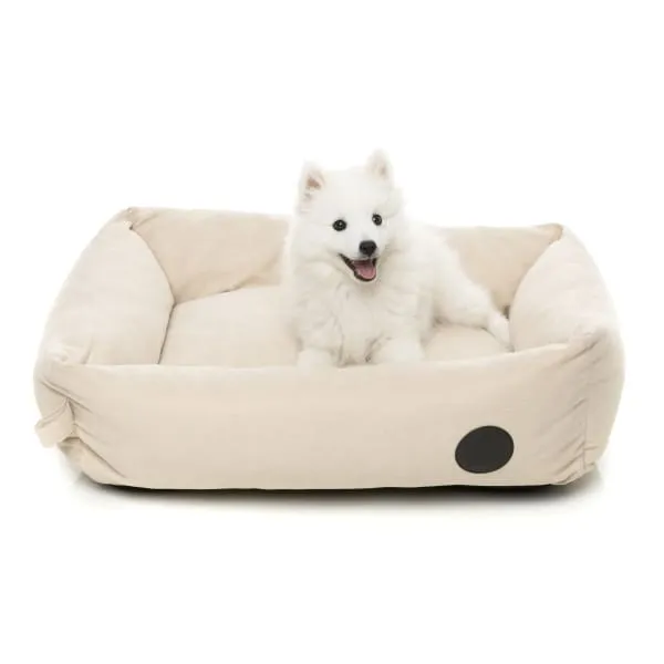 [15% OFF] Fuzzyard The Lounge Almond Cream Dog Bed (3 Sizes)