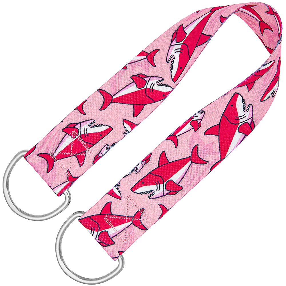 25" Belly Band Pink Shark by Groom Loop