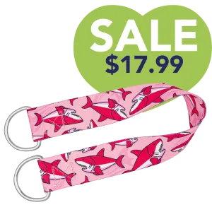 25" Belly Band Pink Shark by Groom Loop