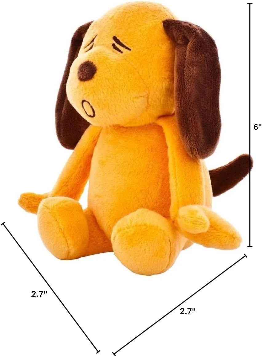 Blueberry Pet 6" Squeaky Plush Dog Toy - Interactive Puppy Essentials for Small Dogs - Soft, Durable, Machine-Washable Stuffed Animal - Fun Cat Toys, Bunny Stuffed Animal Playtime
