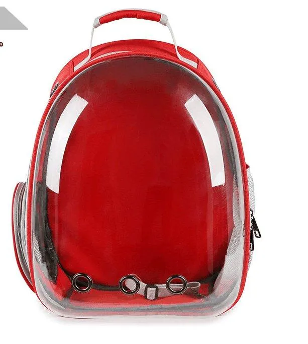 Bubble Pet Sightseeing Backpack: Portable And Stylish Carrier For Small Animals by Dog Hugs Cat