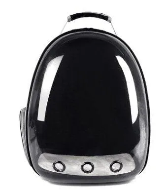Bubble Pet Sightseeing Backpack: Portable And Stylish Carrier For Small Animals by Dog Hugs Cat