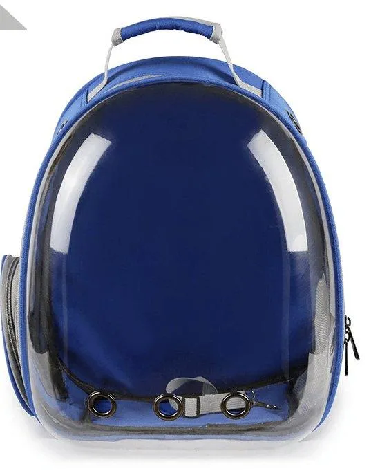 Bubble Pet Sightseeing Backpack: Portable And Stylish Carrier For Small Animals by Dog Hugs Cat