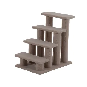 Cat Tree Ladder 63.5L 43W 60H (cm)-Light Brown