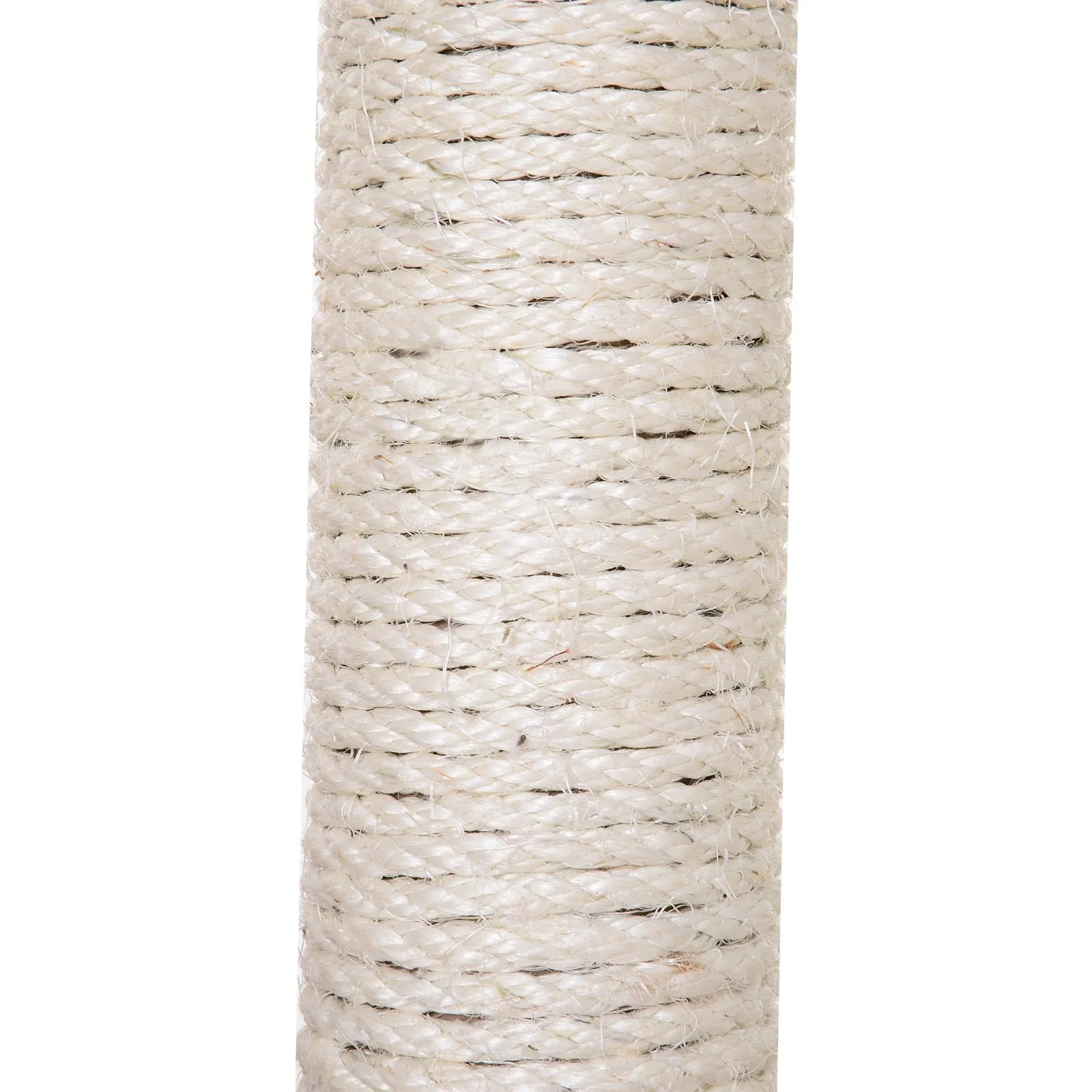 Cats 3-Tier Sisal Rope Scratching Post w/ Wicker Bed Grey