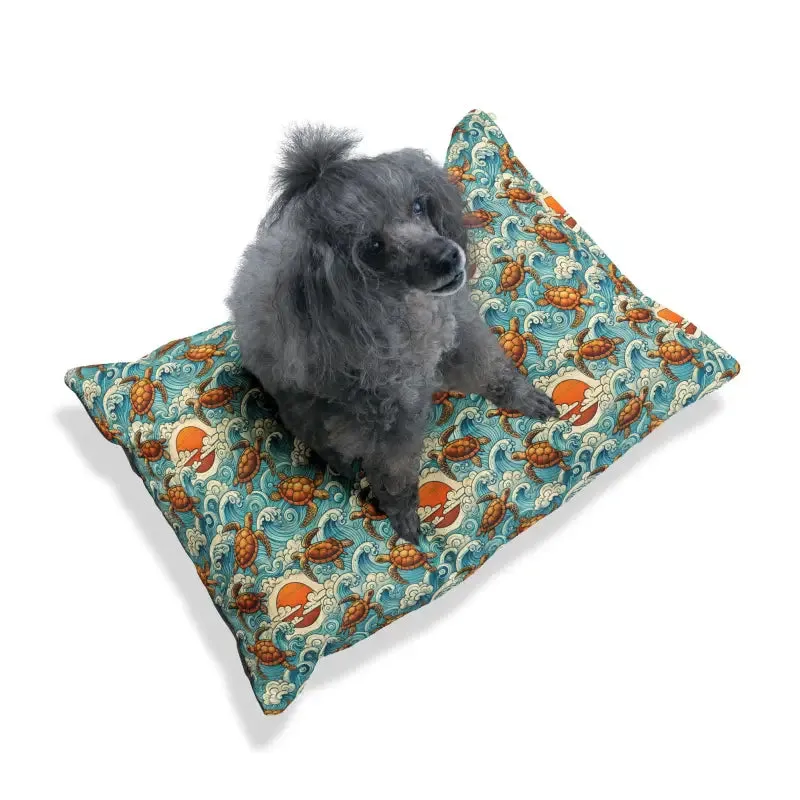 Cozy Cotton Pet Bed Furry Chill Spot
