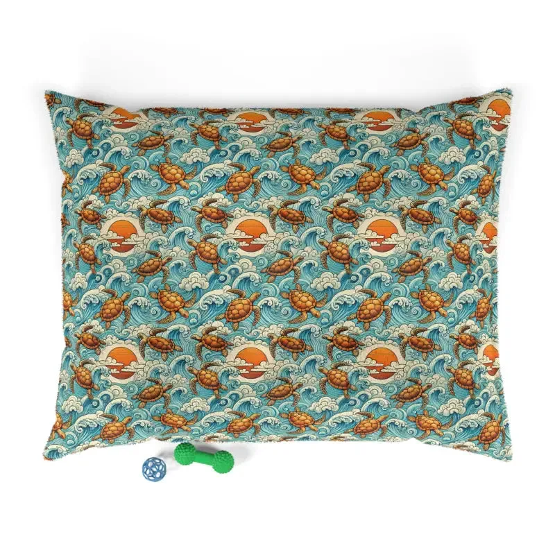 Cozy Cotton Pet Bed Furry Chill Spot