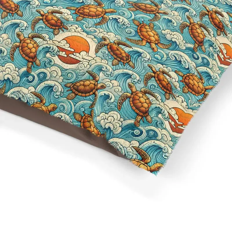 Cozy Cotton Pet Bed Furry Chill Spot