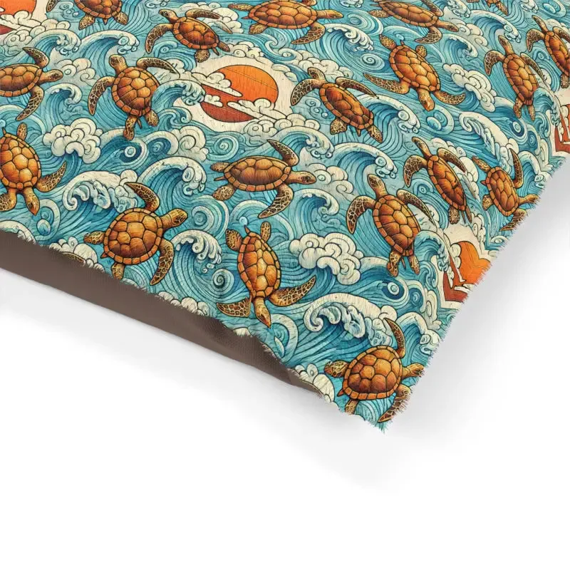 Cozy Cotton Pet Bed Furry Chill Spot