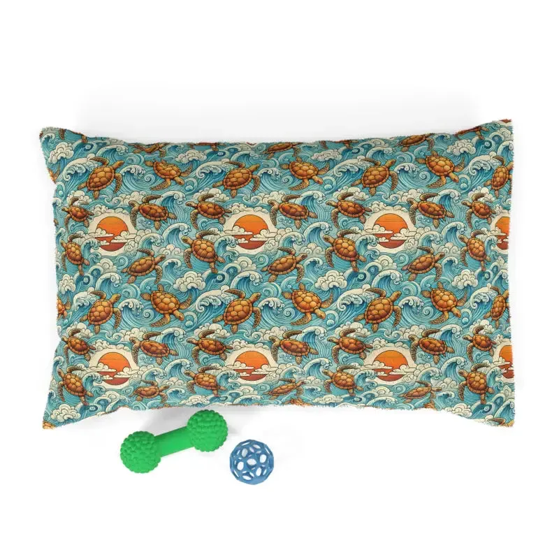 Cozy Cotton Pet Bed Furry Chill Spot