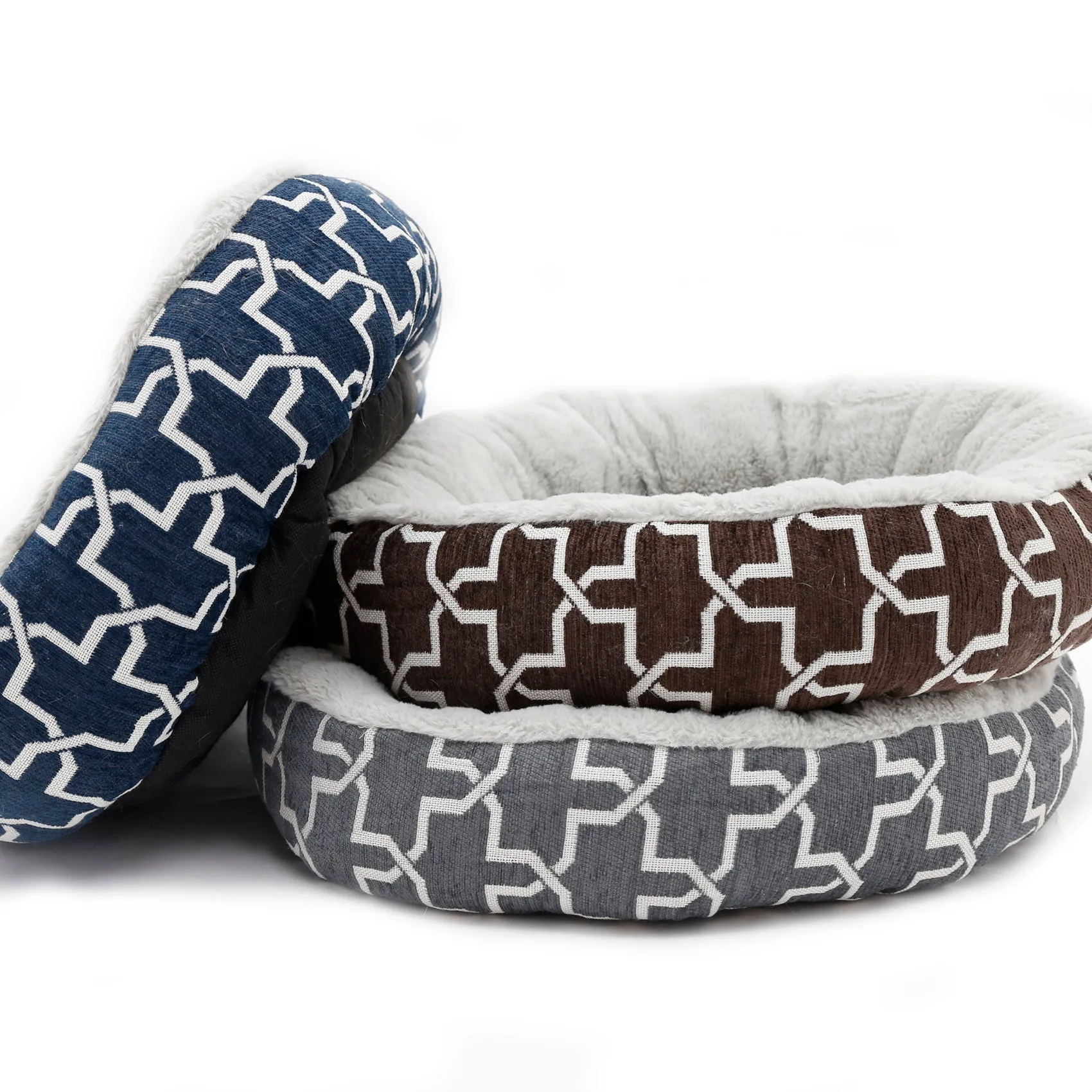 Cuddler Donut Pet Bed (3 Colours)