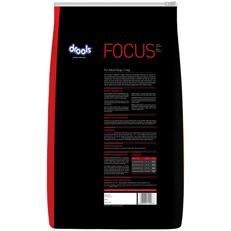Drools Focus Super Premium Dry Dog Food