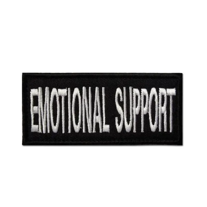 Embroidered Patch Velcro Service Dog Sticker