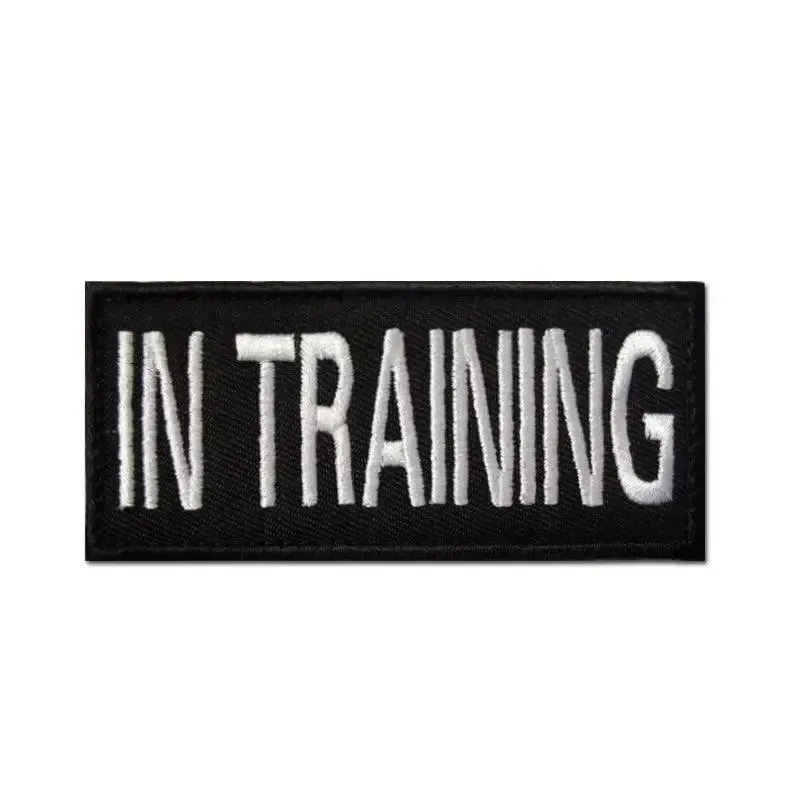 Embroidered Patch Velcro Service Dog Sticker