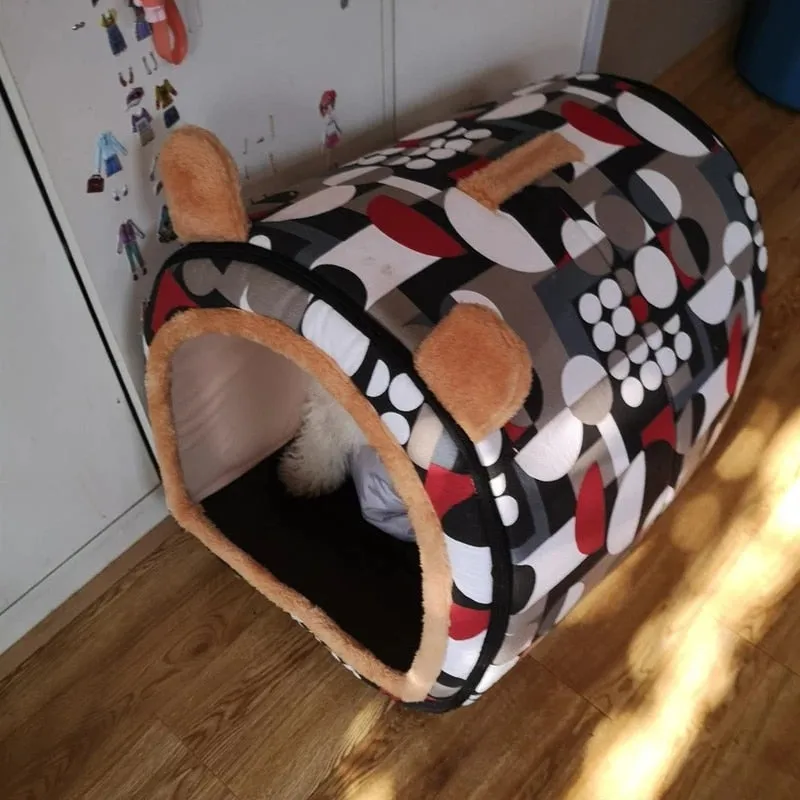 Foldable Dog Bed Pet House Sofa Nest