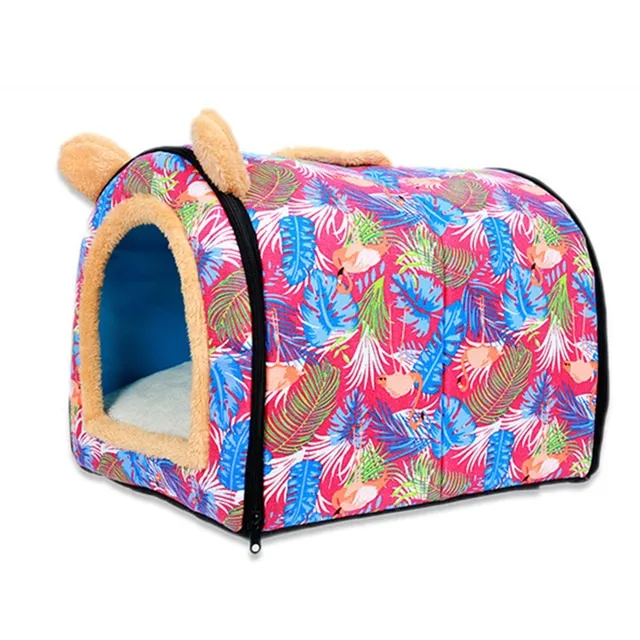 Foldable Dog Bed Pet House Sofa Nest