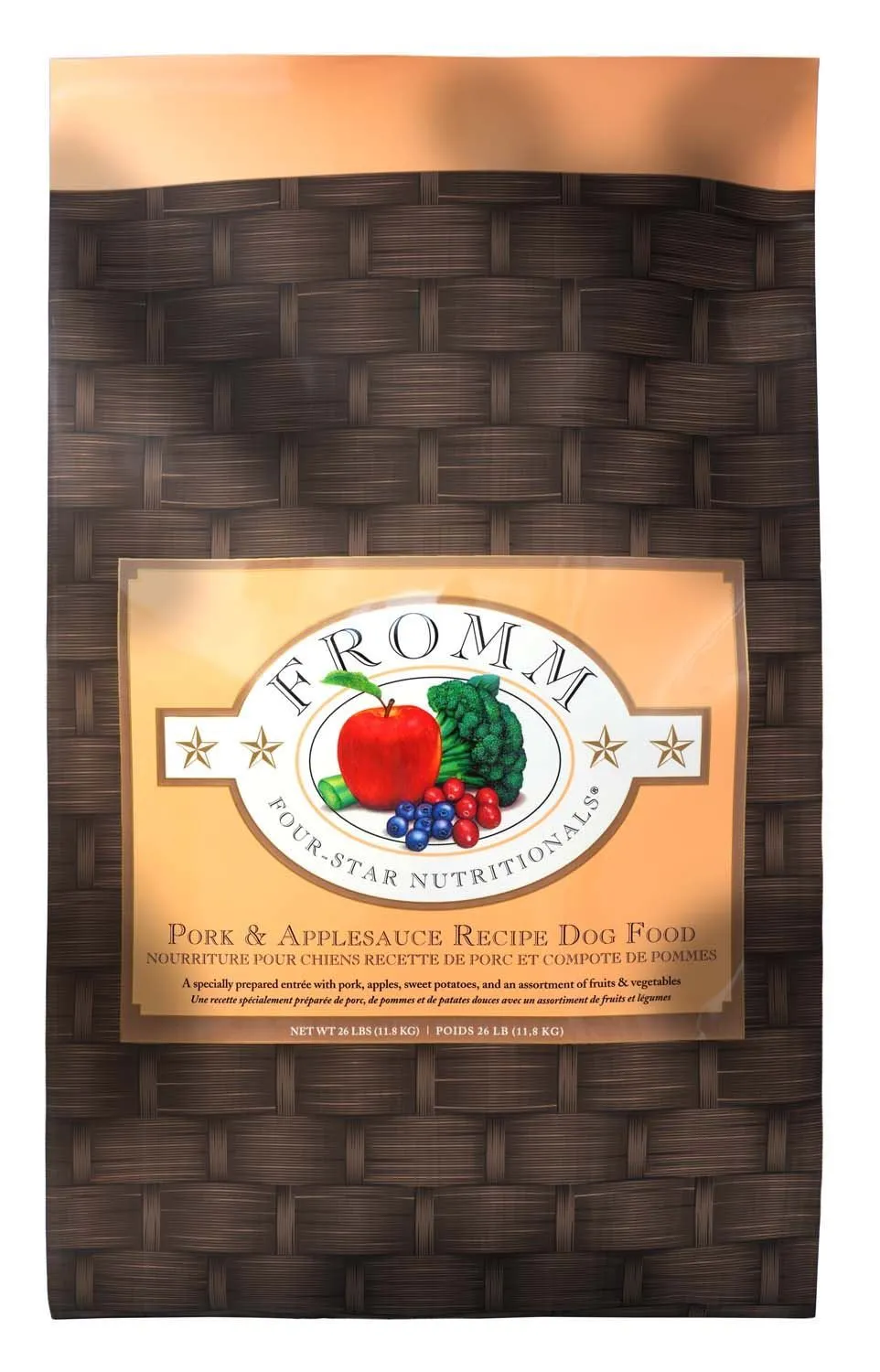 FROMM DOG 4 STAR PORK & APPLESAUCE