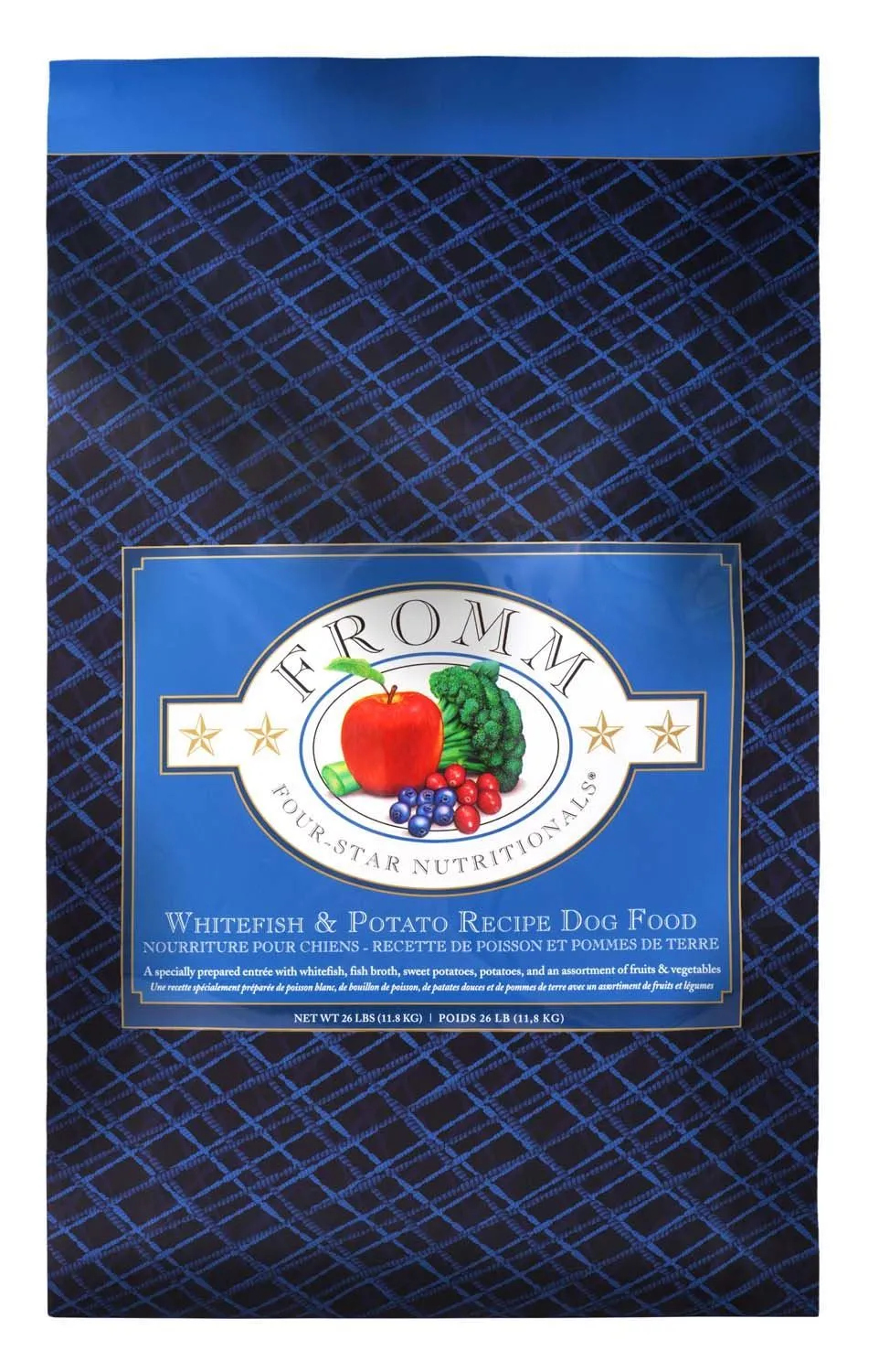 FROMM DOG 4 STAR WHITEFISH & POTATO