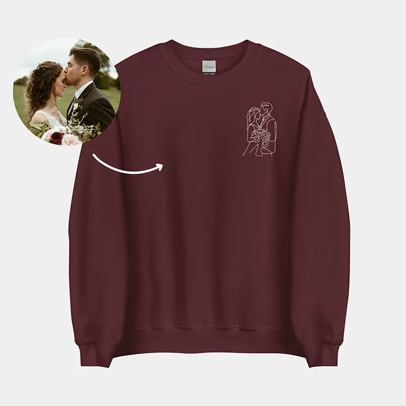 Gifts For Pet Custom Embroidered Sweatshirt and Hoodie