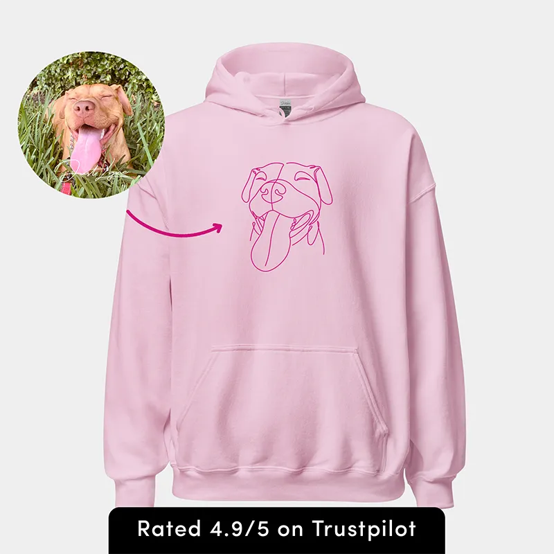 Gifts For Pet Custom Embroidered Sweatshirt and Hoodie