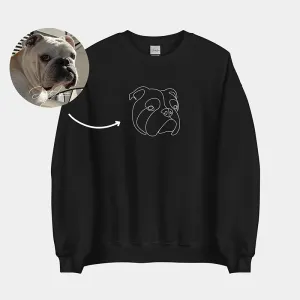 Gifts For Pet Custom Embroidered Sweatshirt and Hoodie