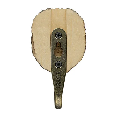 Hand Carved Wall Hook - Lion