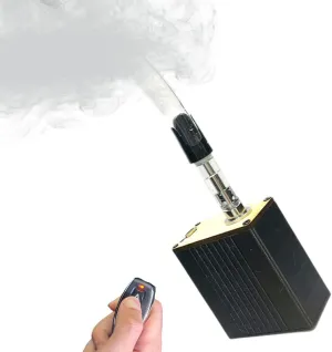 Handheld Fog Machine|Smoke Machine for Indoor DJ Party Portable Forgger for Photography, Outdoor Stage Effects,Halloween,Weddings (Rhombic wood)