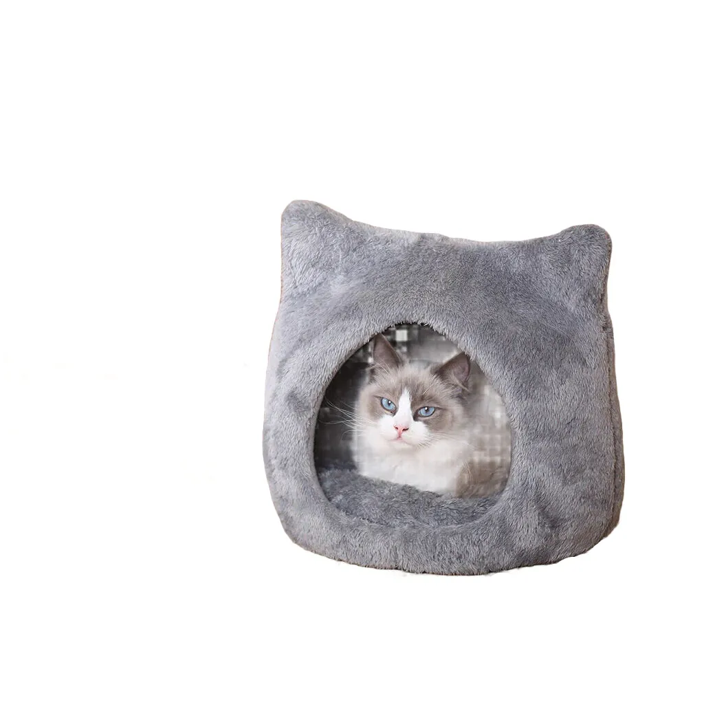 Handmade 100% Fleece Cat Cave – The Cozy Hideaway Your Cat Will Love
