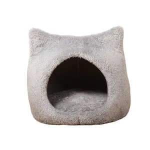 Handmade 100% Fleece Cat Cave – The Cozy Hideaway Your Cat Will Love