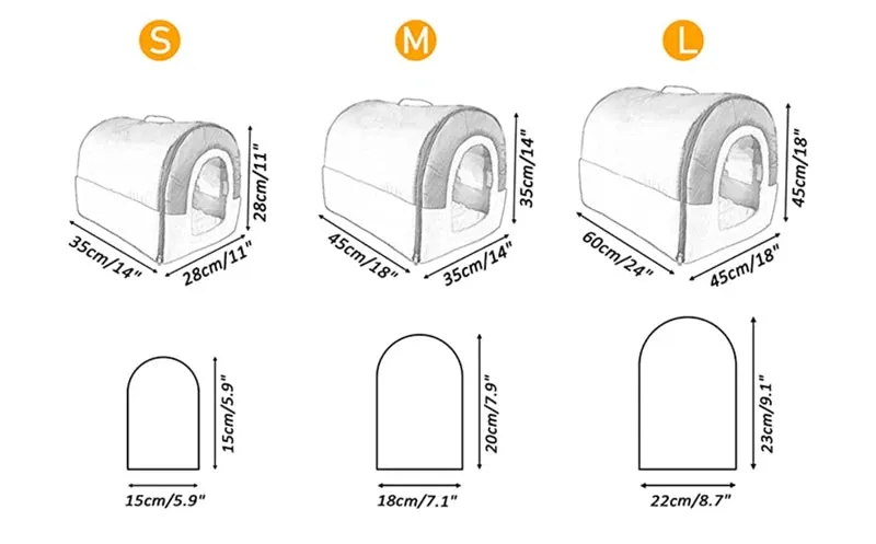 Indoor Foldable Dog House Cave