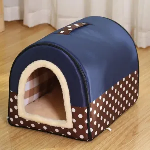 Indoor Foldable Dog House Cave