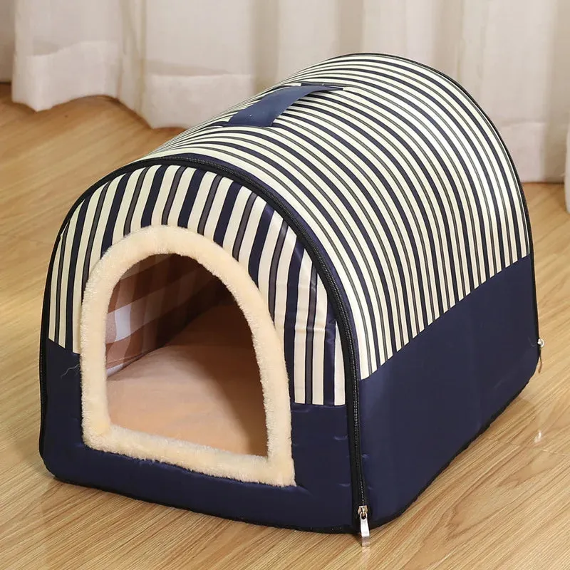 Indoor Foldable Dog House Cave