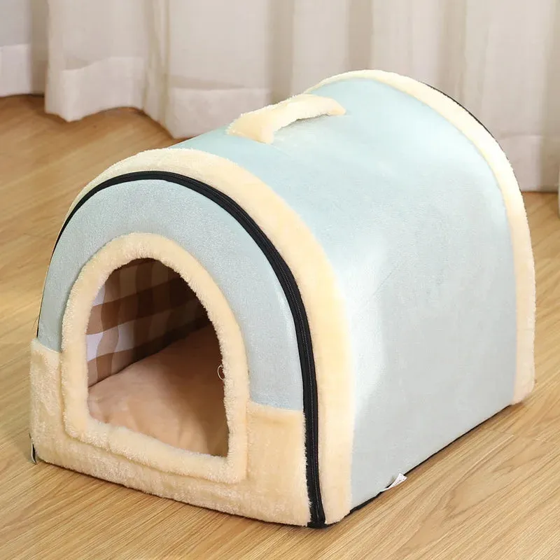 Indoor Foldable Dog House Cave