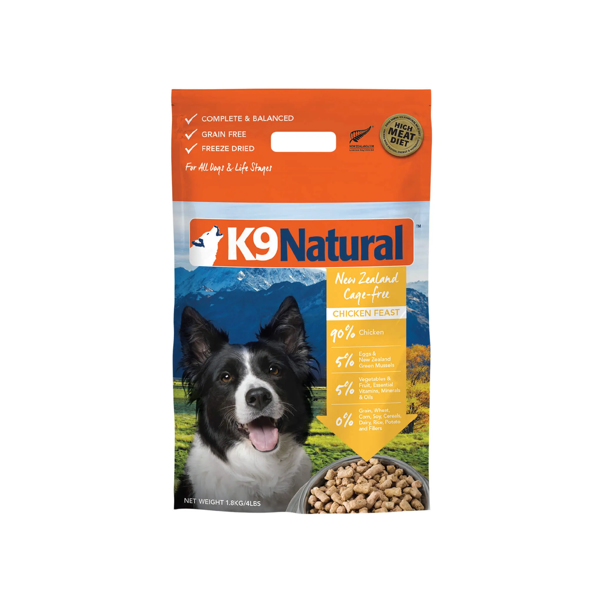 K9 Natural Freeze-Dried Dog Food