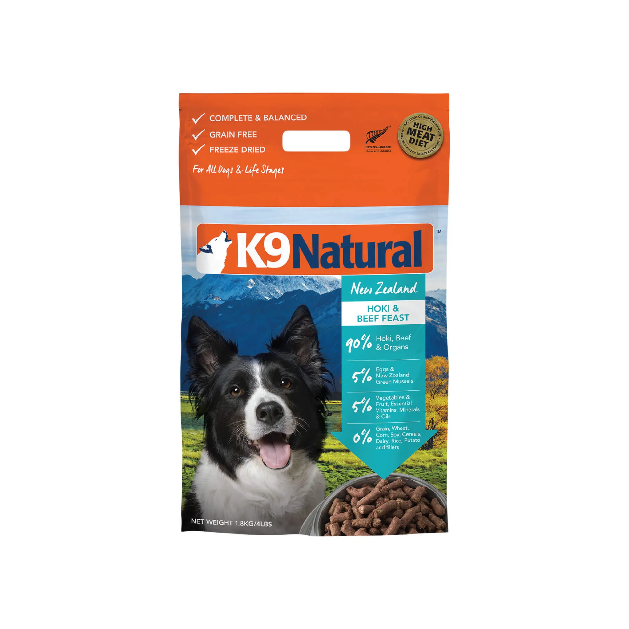 K9 Natural Freeze-Dried Dog Food