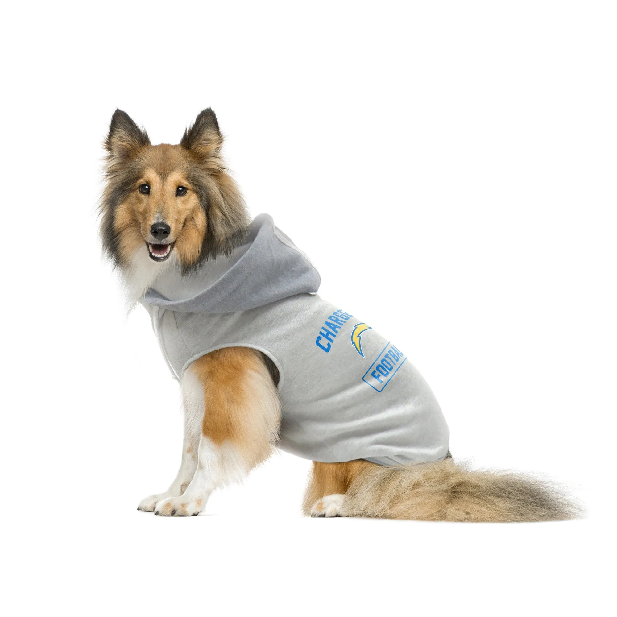 Los Angeles Chargers Pet Hooded Crewneck Type
