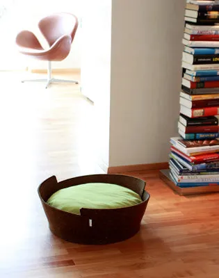 Luxury Lido Felt Cat Bed