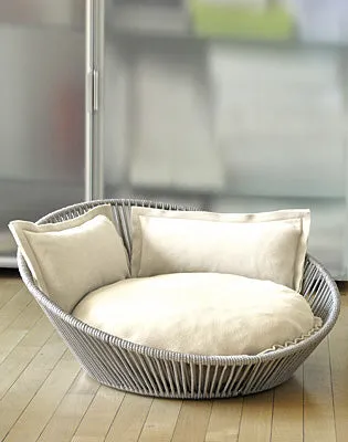Luxury Orthopaedic Siro Twist Dog Basket