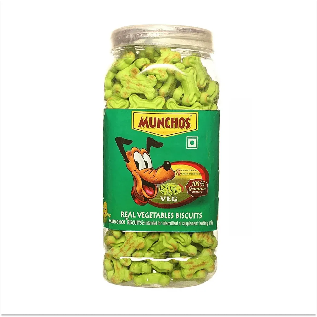 Munchos Real Veg Biscuit Dog Treats