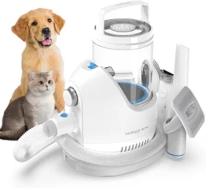 Neakasa P2 Pro Dog Cat Grooming Brush, Strong Vacuum Suction, 2L Large Capacity, Clippers Professional, Dog Grooming Kit for Thick Short Long Hair, Silent