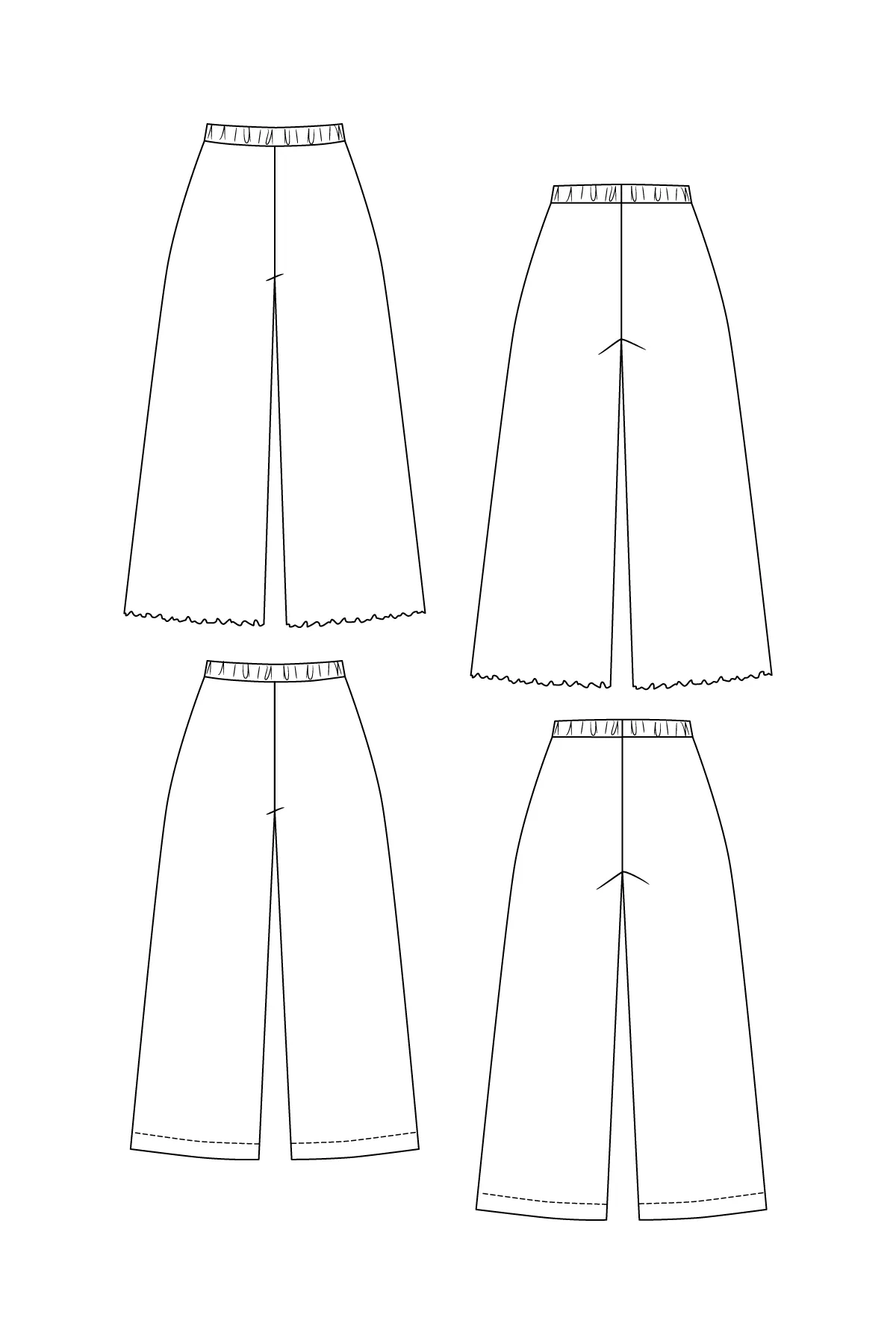 Olo Cozy Pants - PDF Pattern - Named Clothing