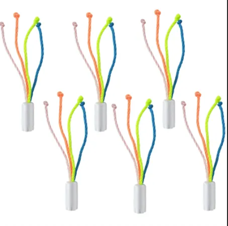 ORSDA 6Pcs Cat Toys Replacement Soft Ropes