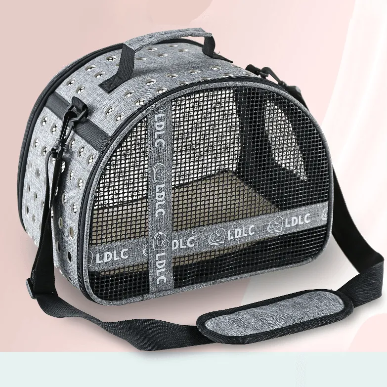 Portable Pet Travel Bag: One Shoulder Cat Litter Carrier by Dog Hugs Cat