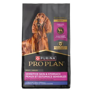 Pro Plan Sensitive Skin & Sensitive Stomach Lamb & Oat Meal Formula Dry Dog Food - (4lb / 16lb / 24lb)