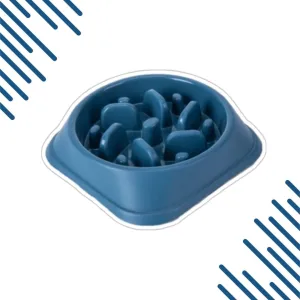 Slow Feeder Dog Bowl, Anti-Choking Puzzle Dog Food Bowl, Anti-Slip, Bloat Stop Dishes for Small and Medium Dogs and Cats.