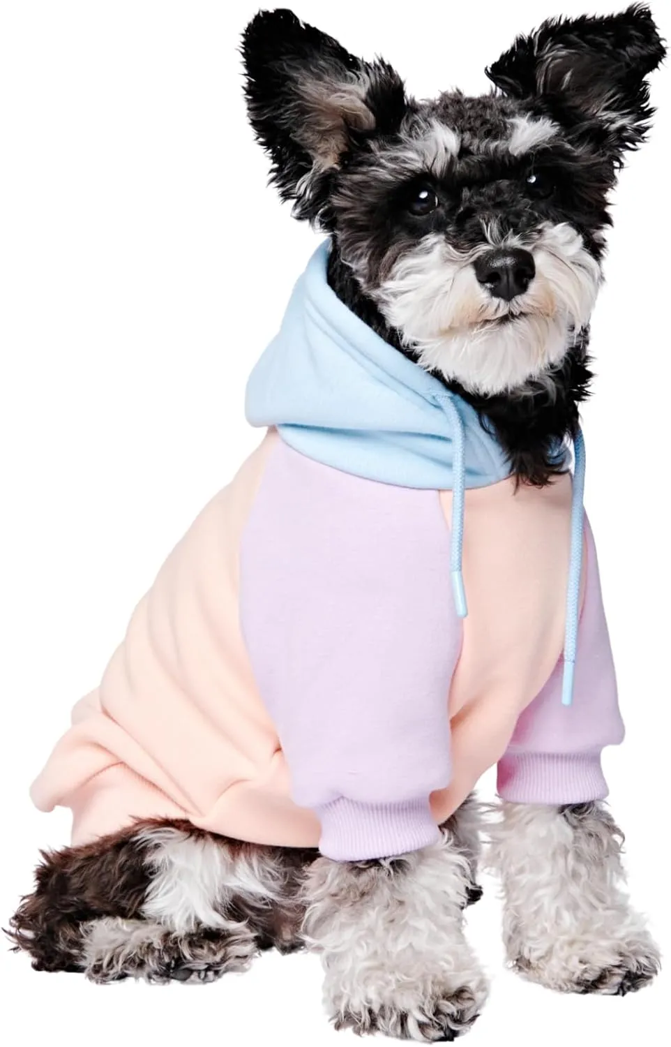 Spark Paws Dog Hoodie - Premium Quality, Buttery Soft, Superior Comfort and Fit, Calming Fleece Interior, Suitable for All Breeds - Cotton Candy - M
